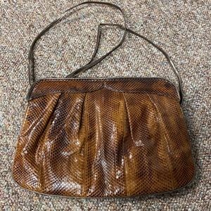 The Bolan Too classic Snake skin purse